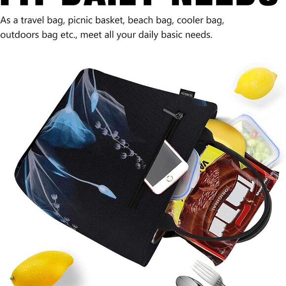 Large Lunch Bags for Adult Lunch Box for Women Insulated LunchBox Soft Cooler To - Picture 6 of 7